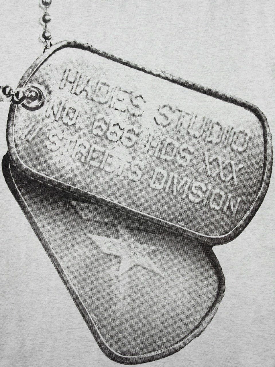  HADES ENLISTED TEE - GREY 