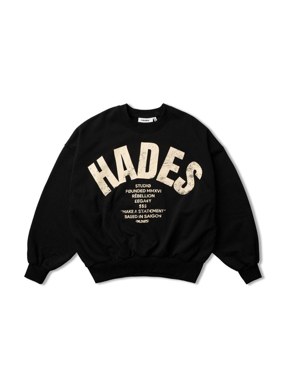 HADES OG SWEATER - BLACK 
