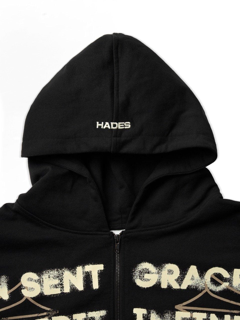  HADES HEAVEN’S CALL HOODIE ZIP - BLACK 