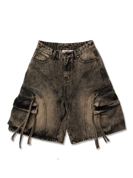  HADES BERMUDE WASH JEAN SHORTS 