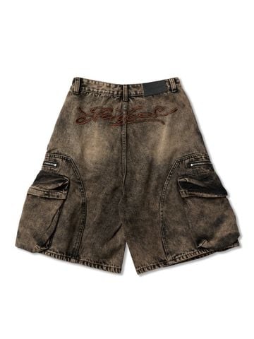  HADES BERMUDE WASH JEAN SHORTS 