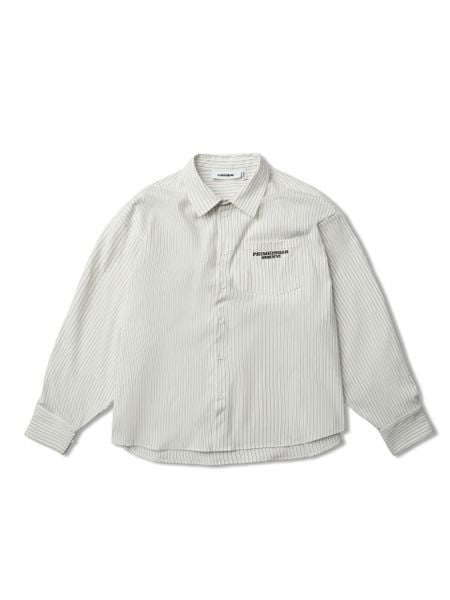  HADES STRIPPED POCKET SHIRT 