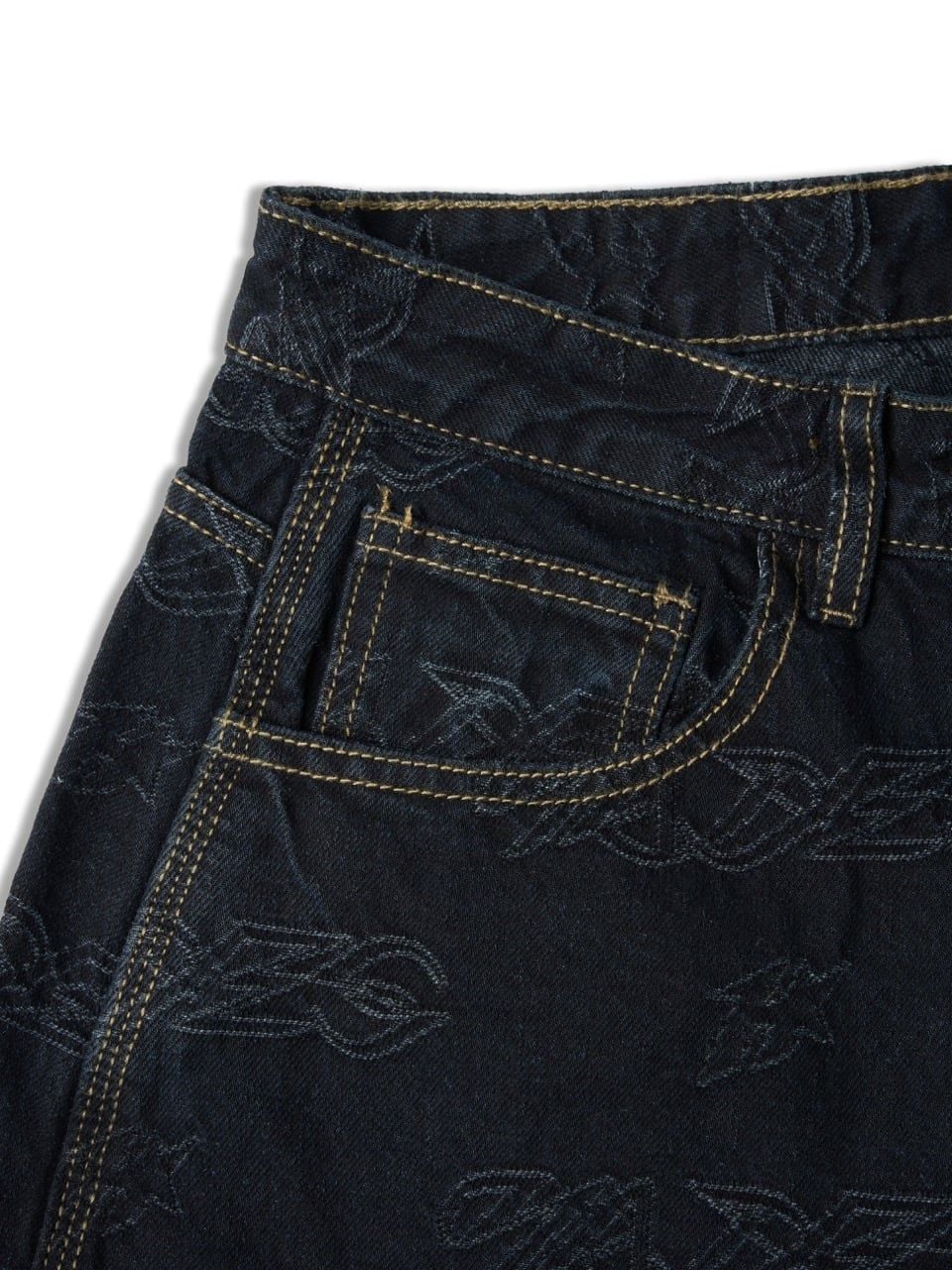  HADES REPEAT SCRIPT LOOSEFIT JEANS 