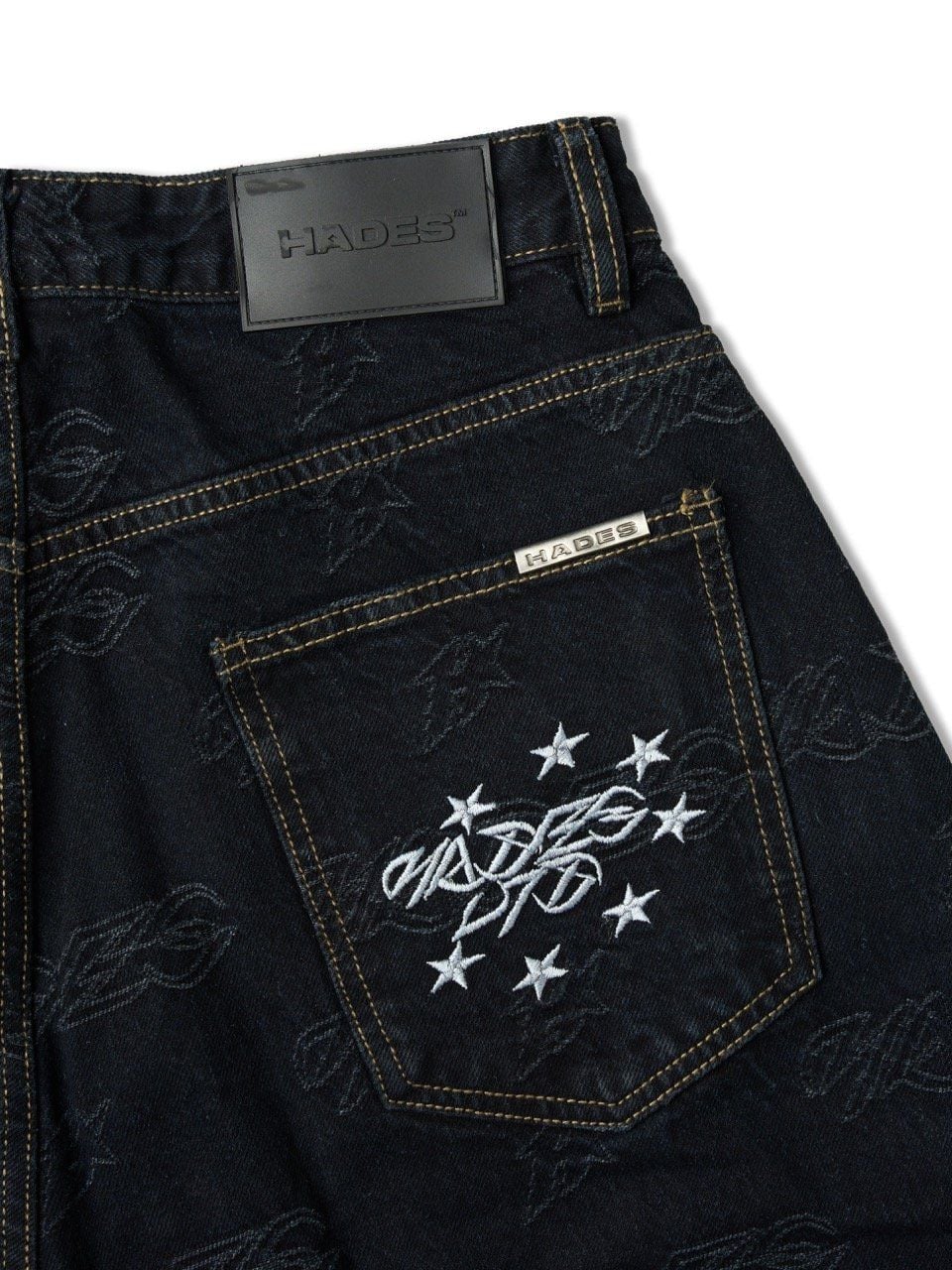  HADES REPEAT SCRIPT LOOSEFIT JEANS 