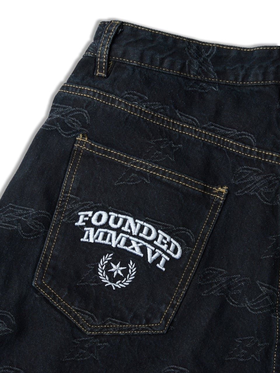  HADES REPEAT SCRIPT LOOSEFIT JEANS 