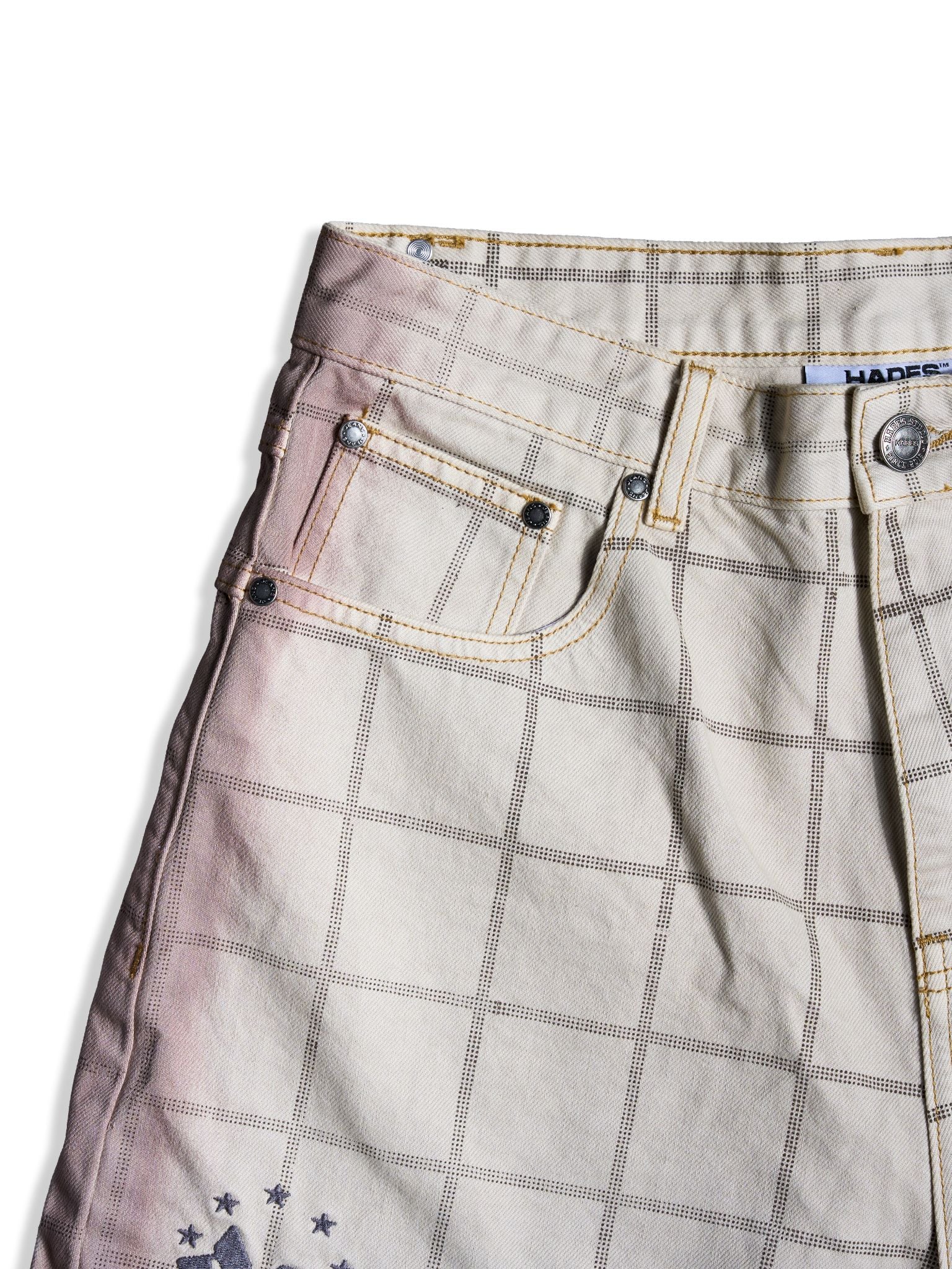  HADES WEBBY CANVAS SHORTS - TAN 