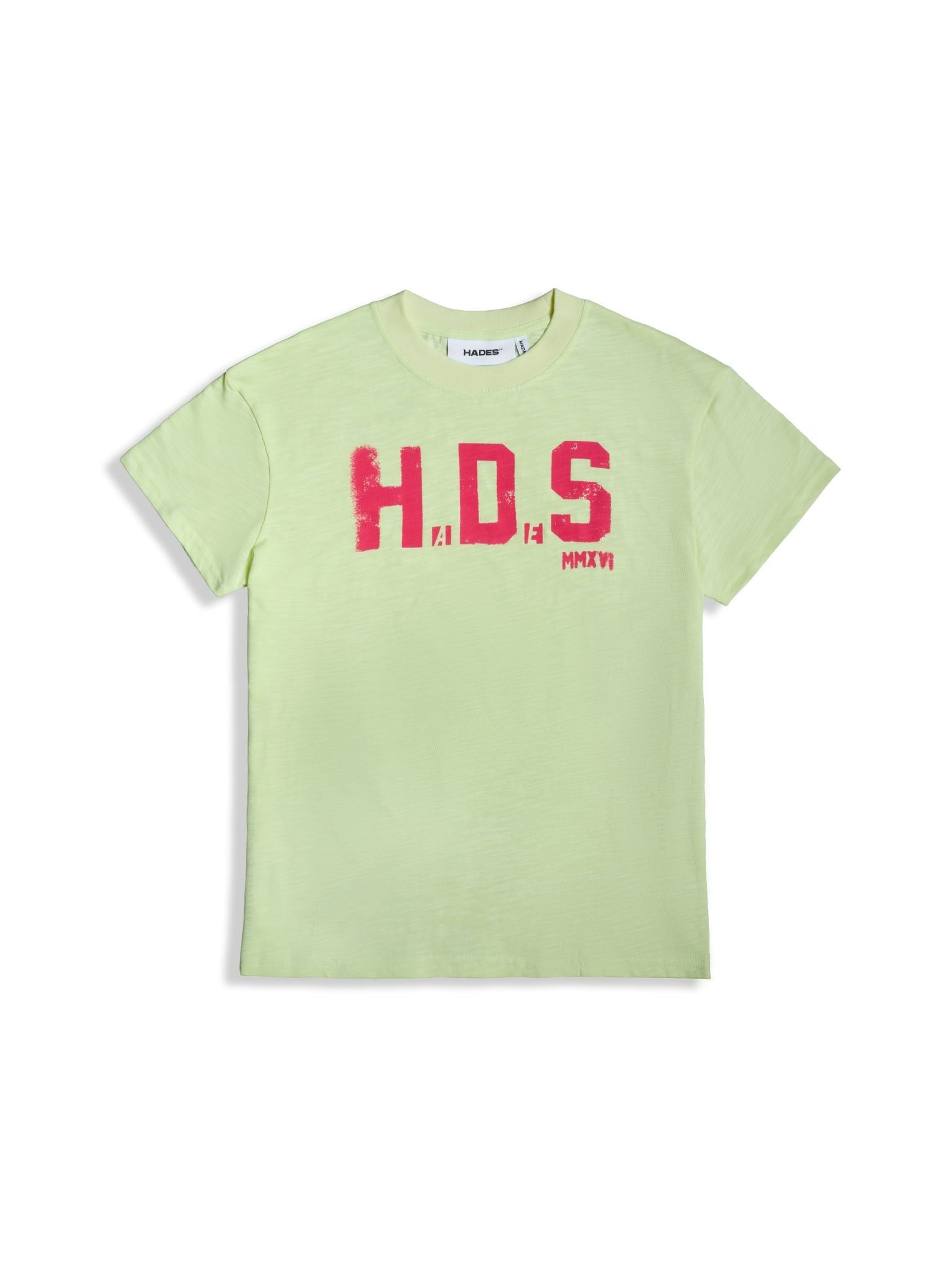  HADES ARCHIVE BABY TEE - LIME GREEN 