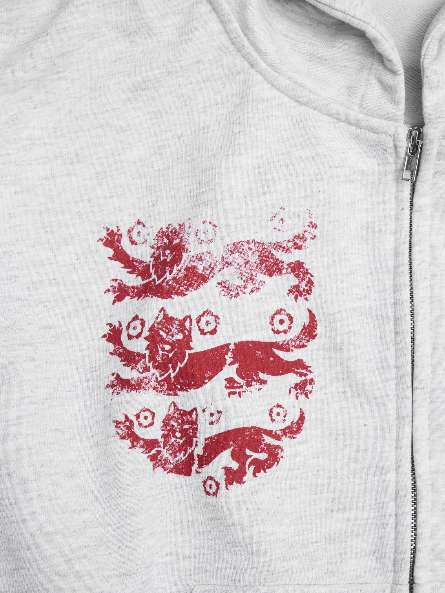  HADES DIVINE GAZE ZIP HOODIE 
