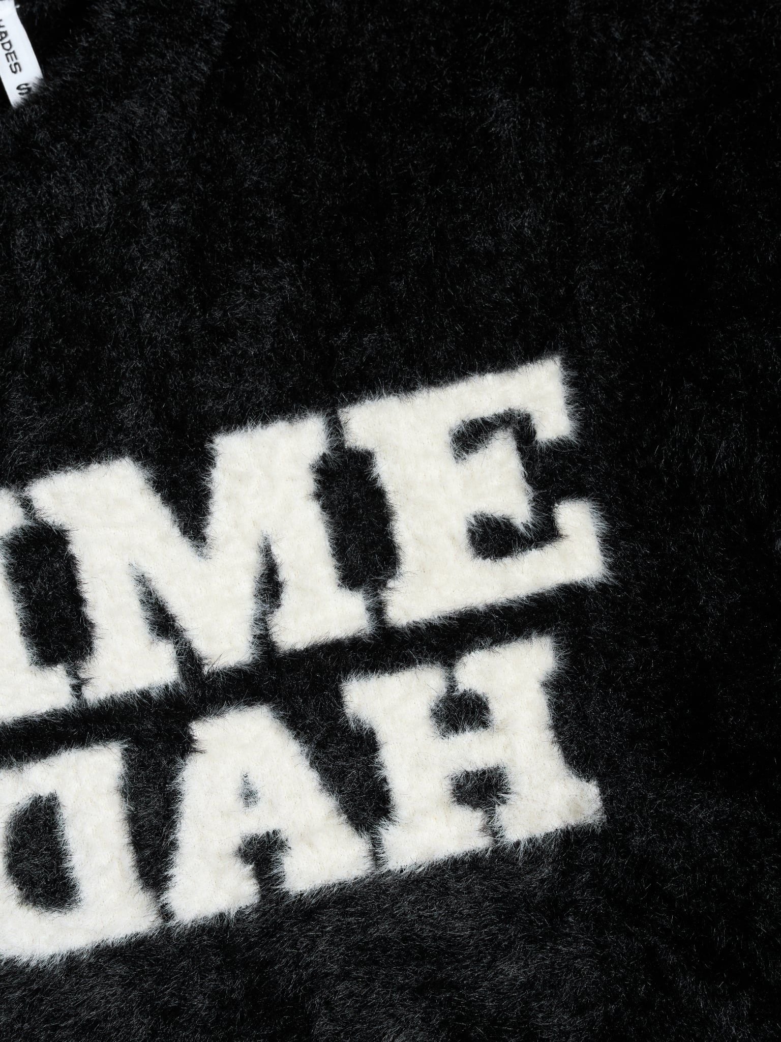  HADES MIRROR KNIT SWEATER - BLACK 
