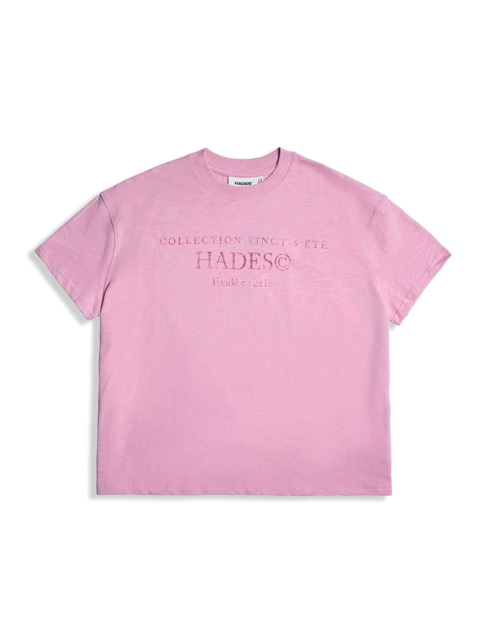  HADES ETE CLUB TEE - PINK 