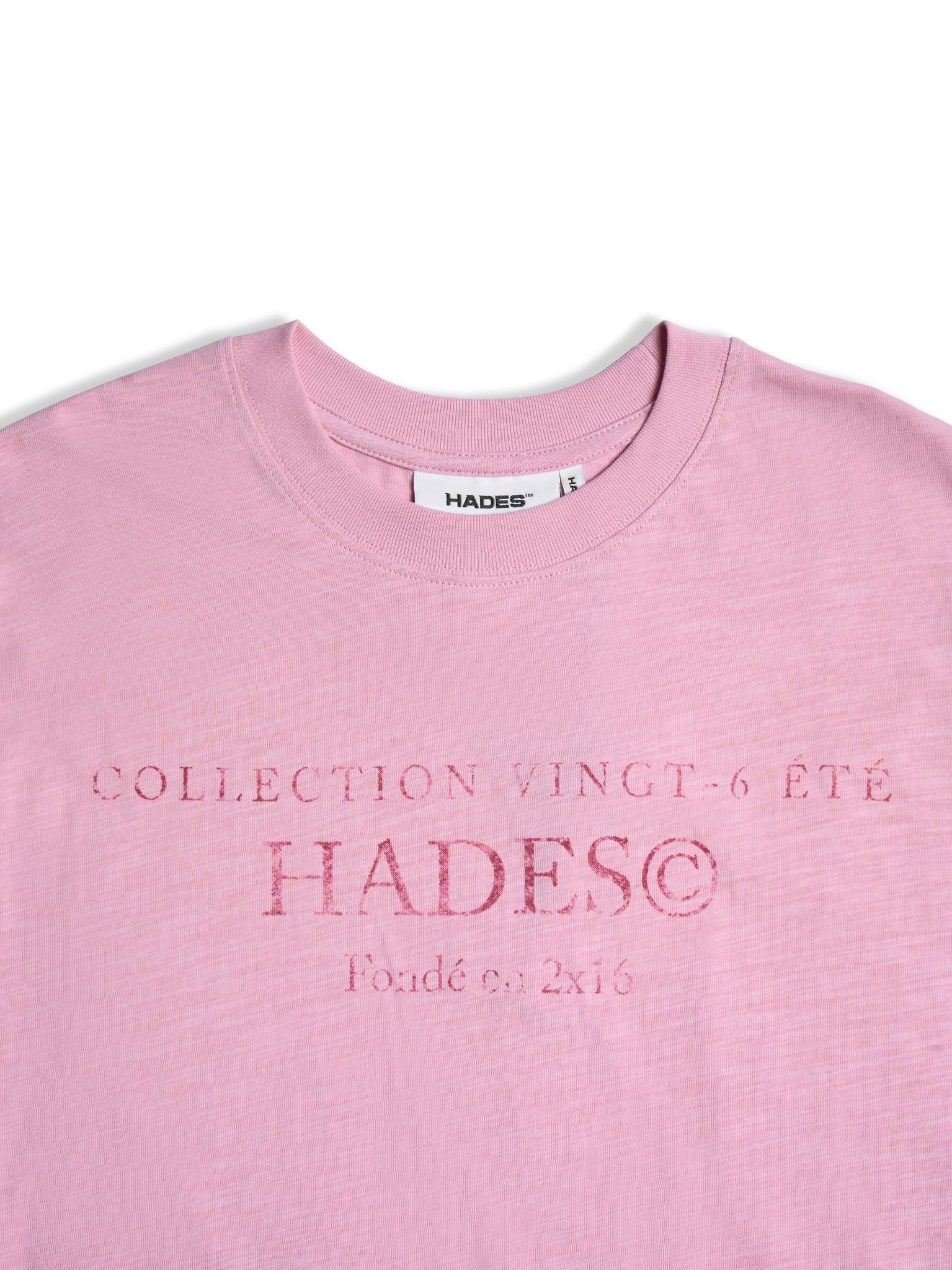  HADES ETE CLUB TEE - PINK 