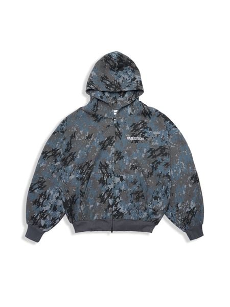  HADES STATIC NOISE ZIP HOODIE 