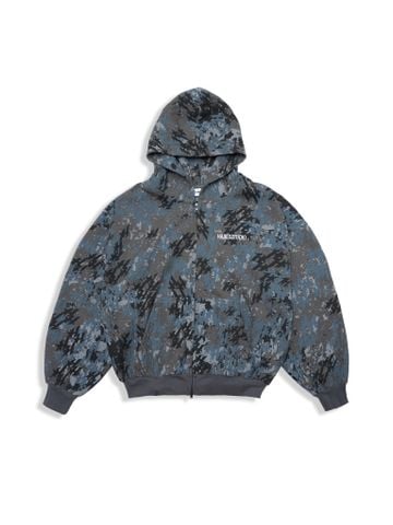  HADES STATIC NOISE ZIP HOODIE 