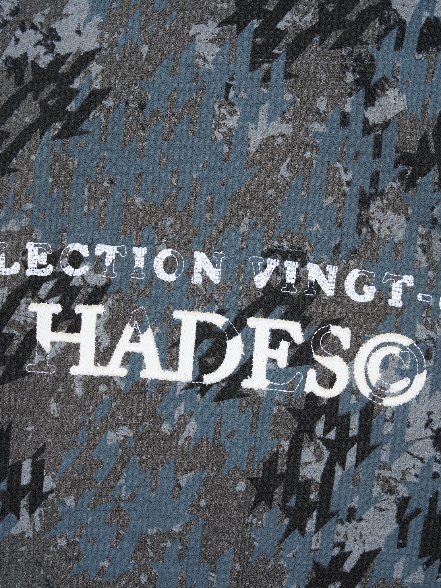  HADES STATIC NOISE ZIP HOODIE 
