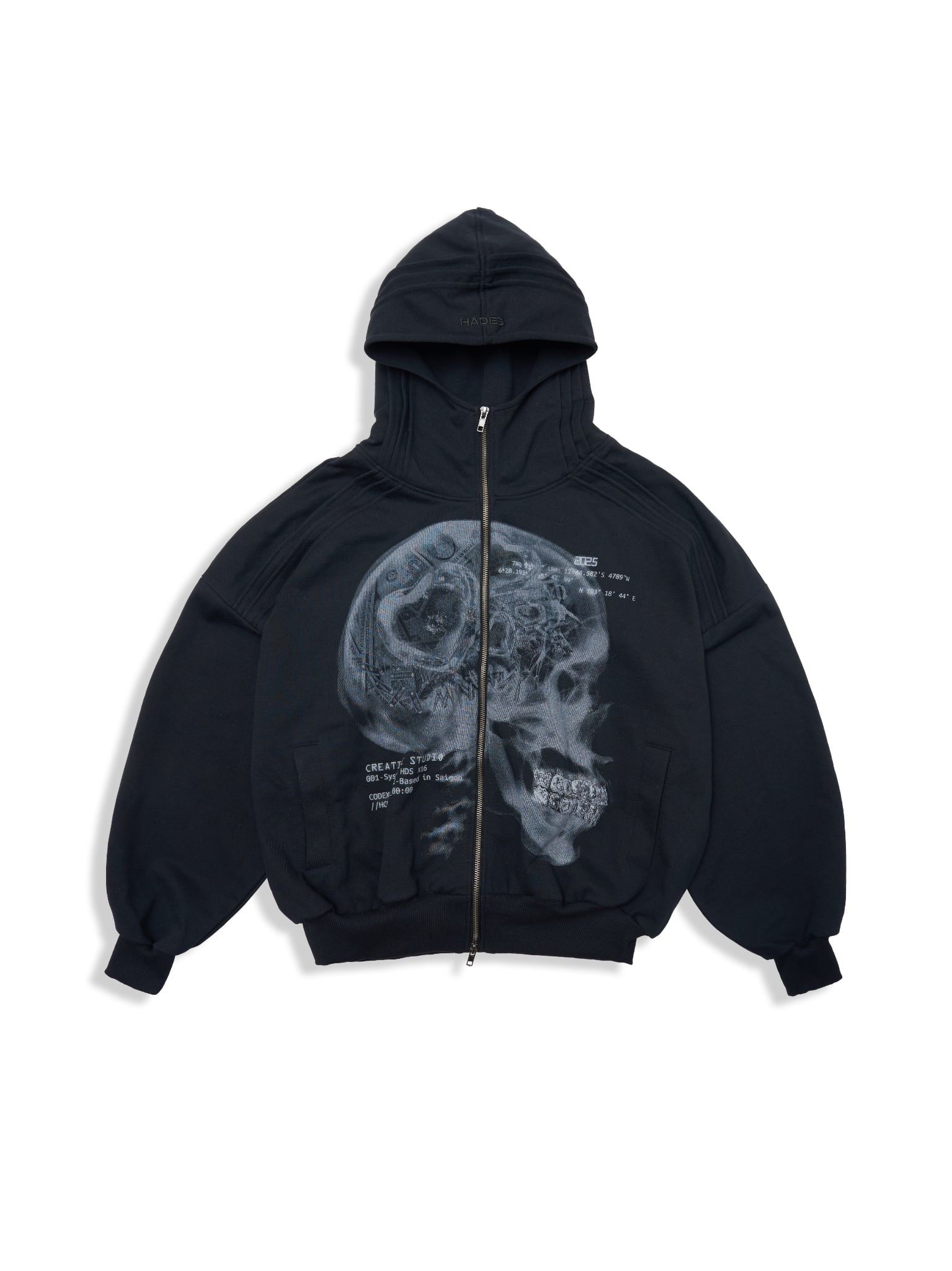  HADES X-RAY VISION ZIP HOODIE 