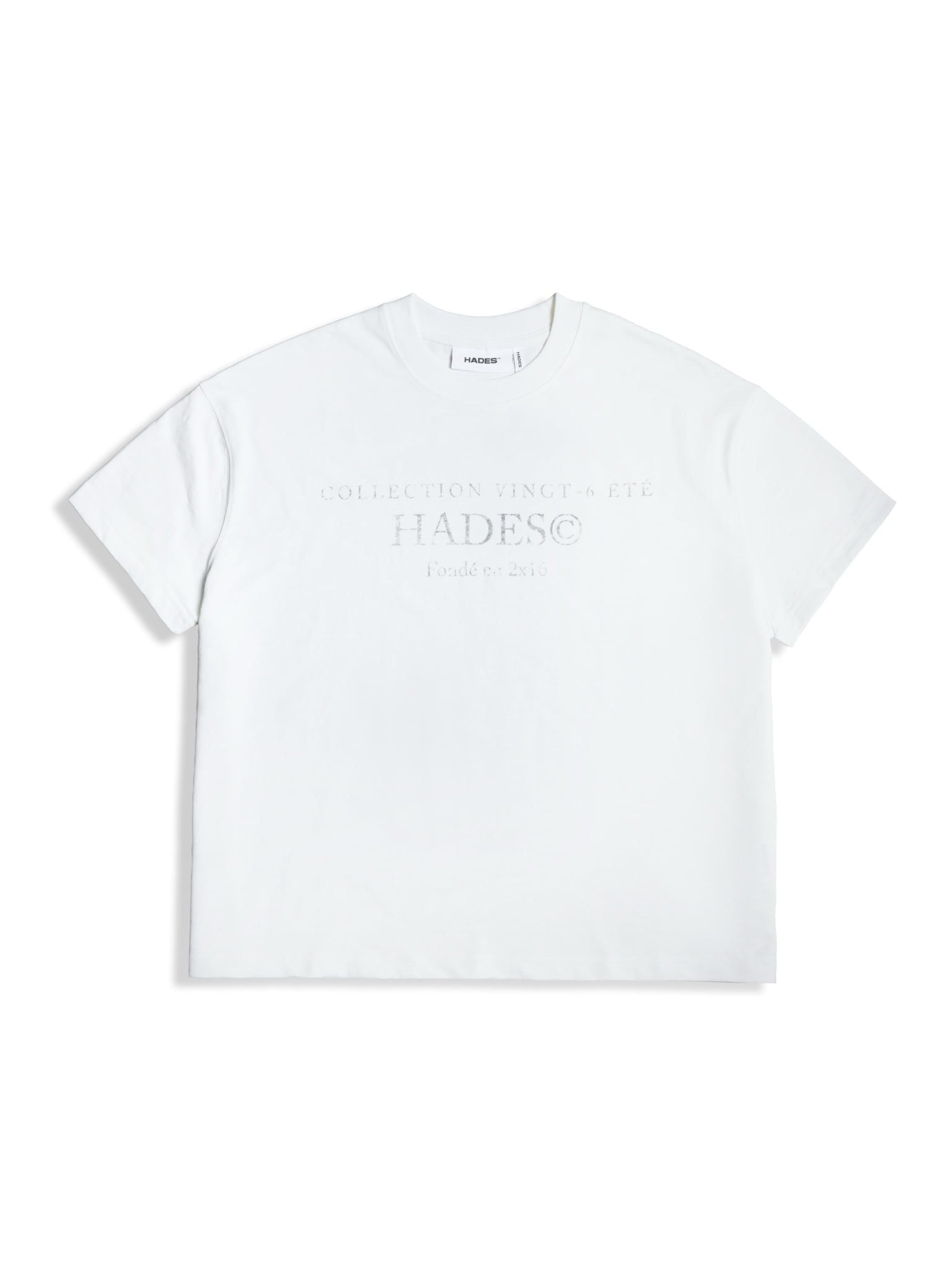  HADES ETE CLUB TEE - WHITE 