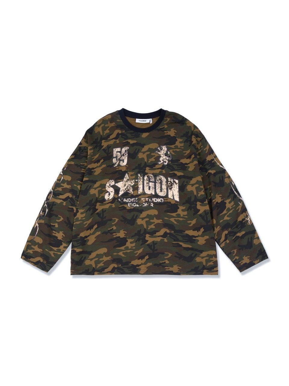 HADES TROOPER CAMO LONGSLEEVE TEE 