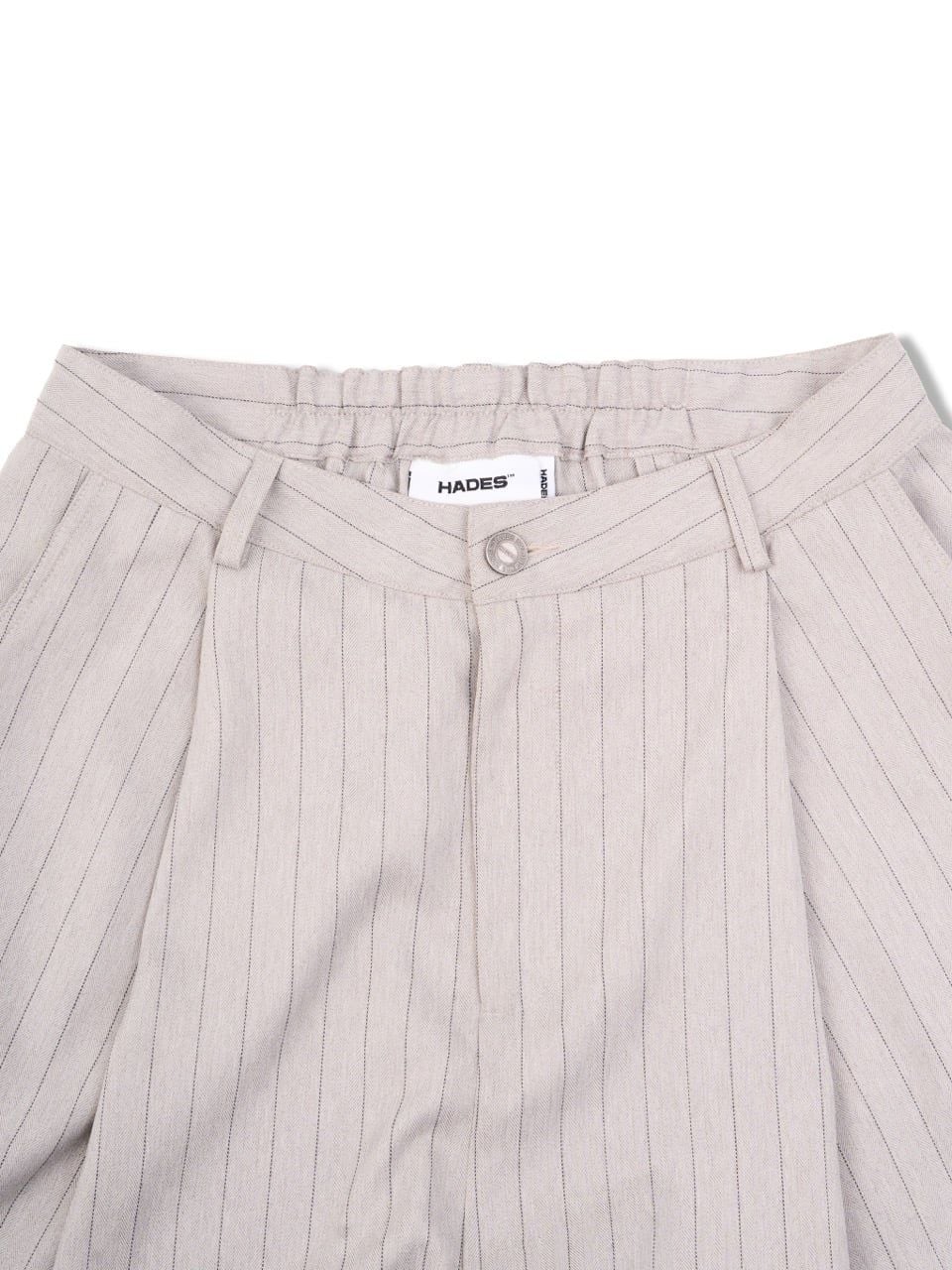  HADES BESTILO PINSTRIPE TROUSERS 