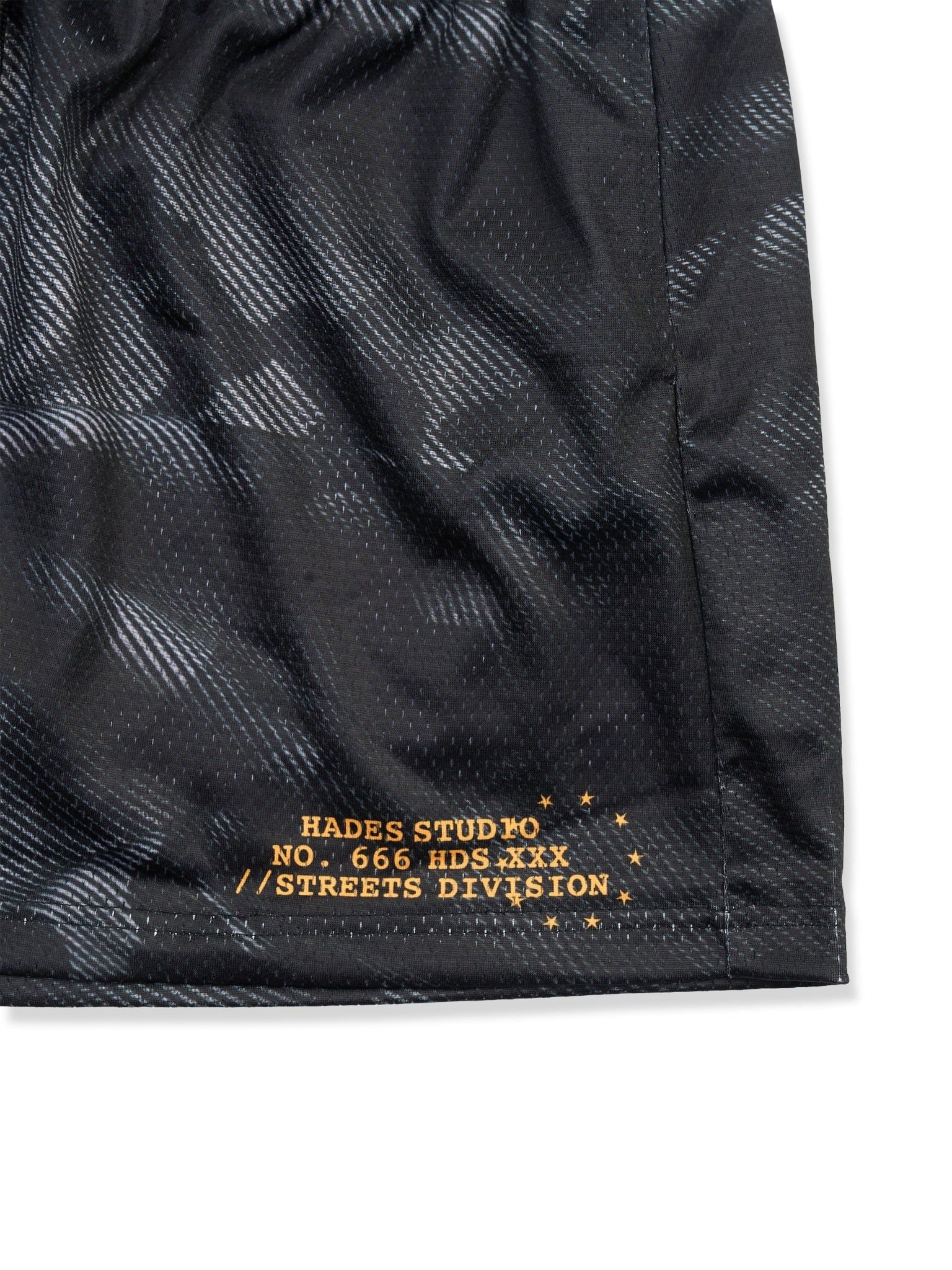  HADES CAMO MESH SHORT - BLACK 