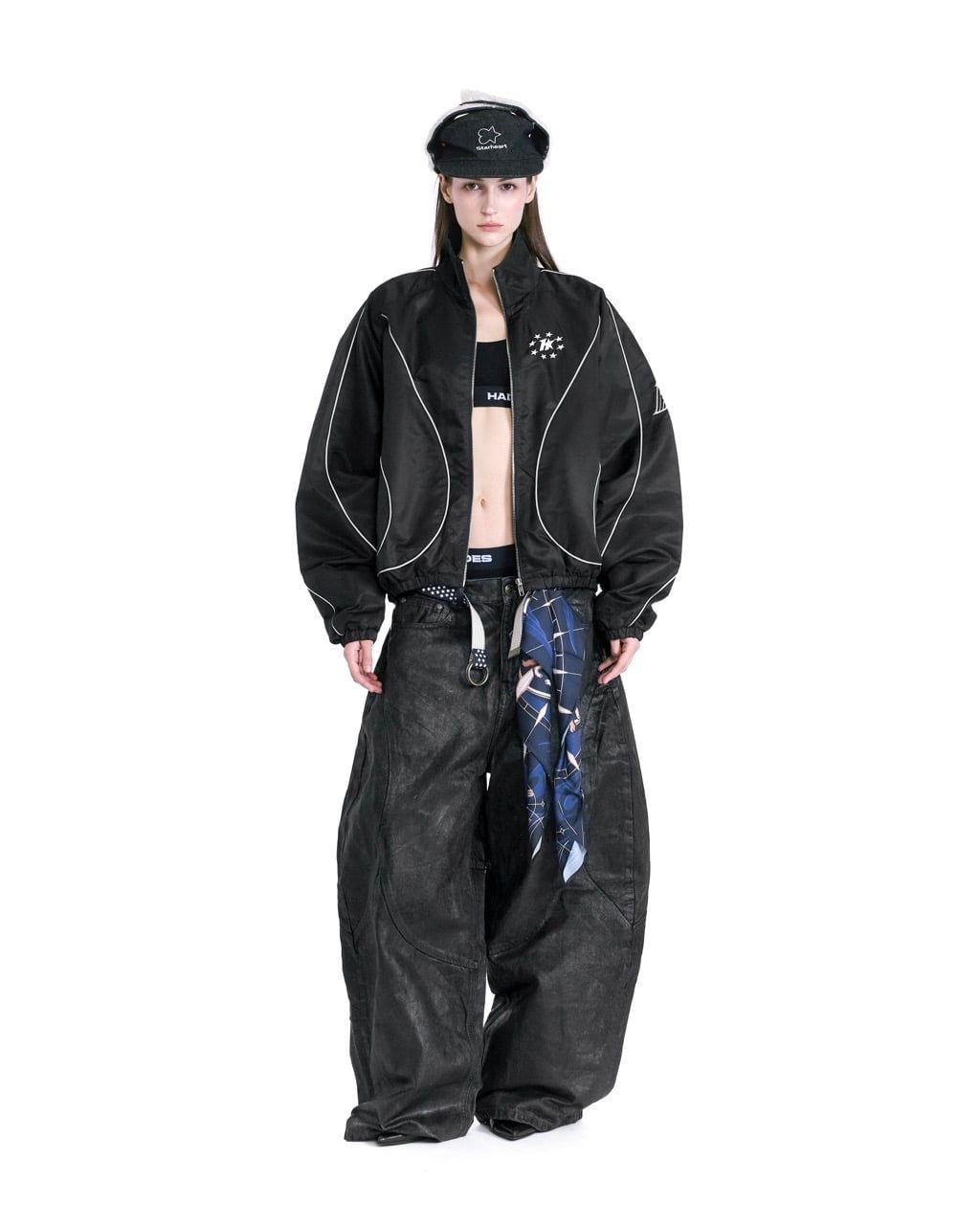  HADES TRANZIT TRACK JACKET - BLACK 