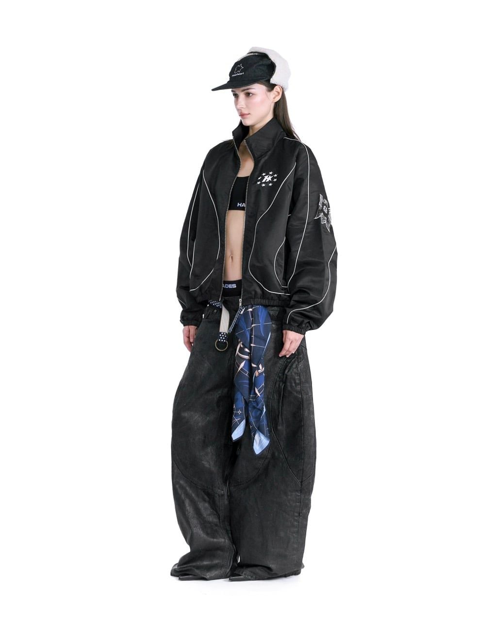  HADES TRANZIT TRACK JACKET - BLACK 