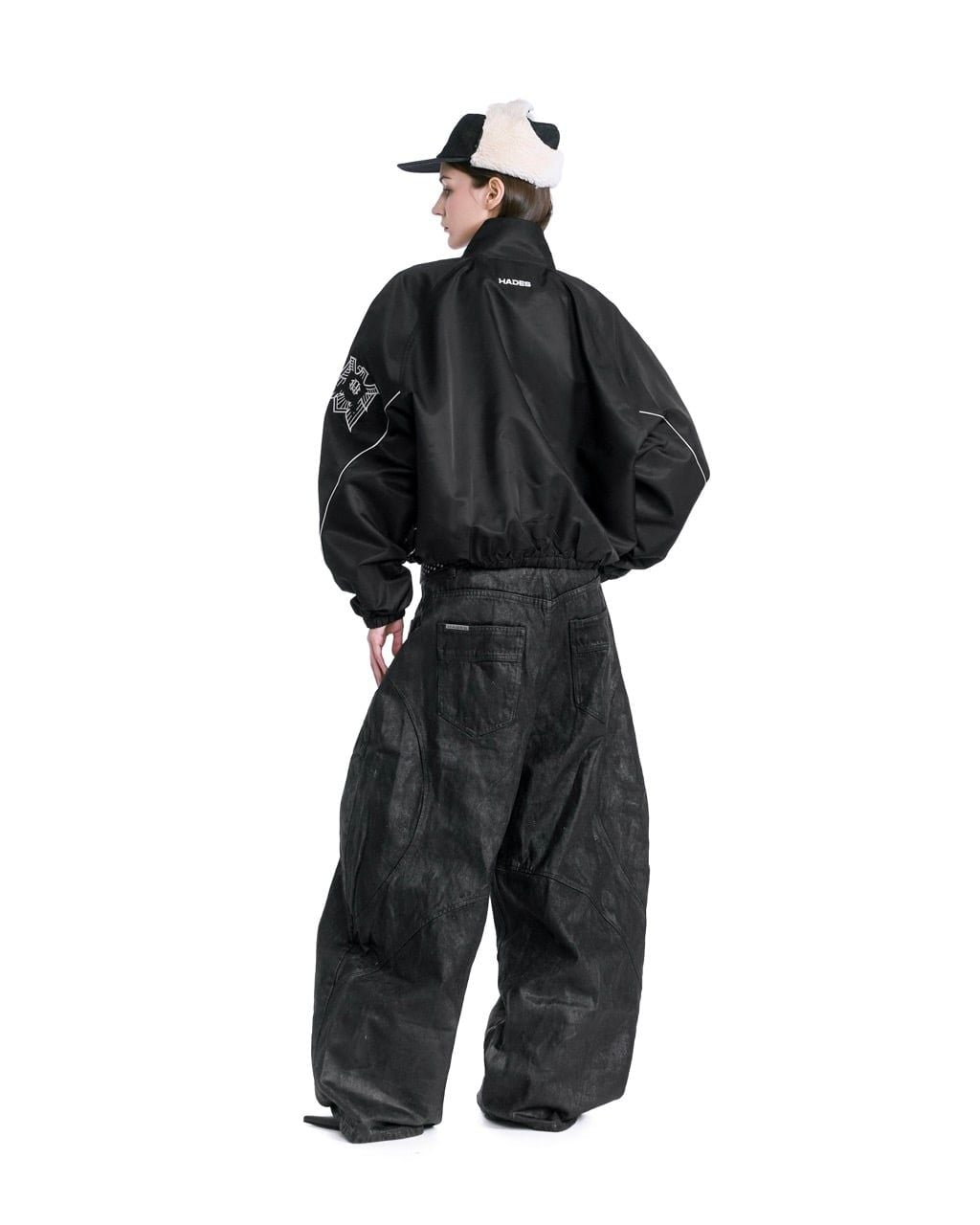  HADES TRANZIT TRACK JACKET - BLACK 