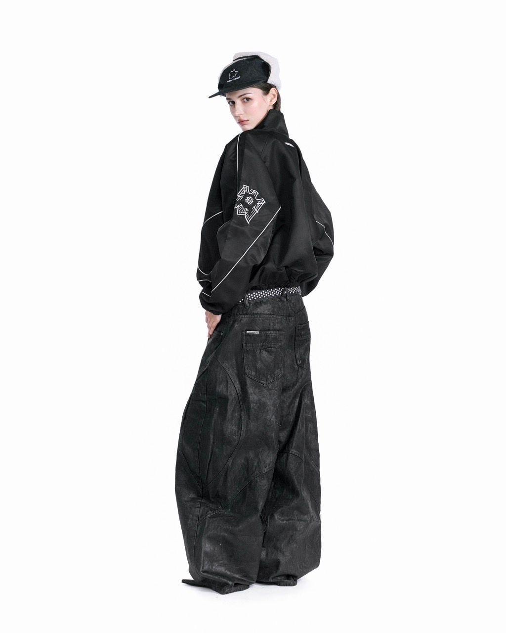  HADES TRANZIT TRACK JACKET - BLACK 