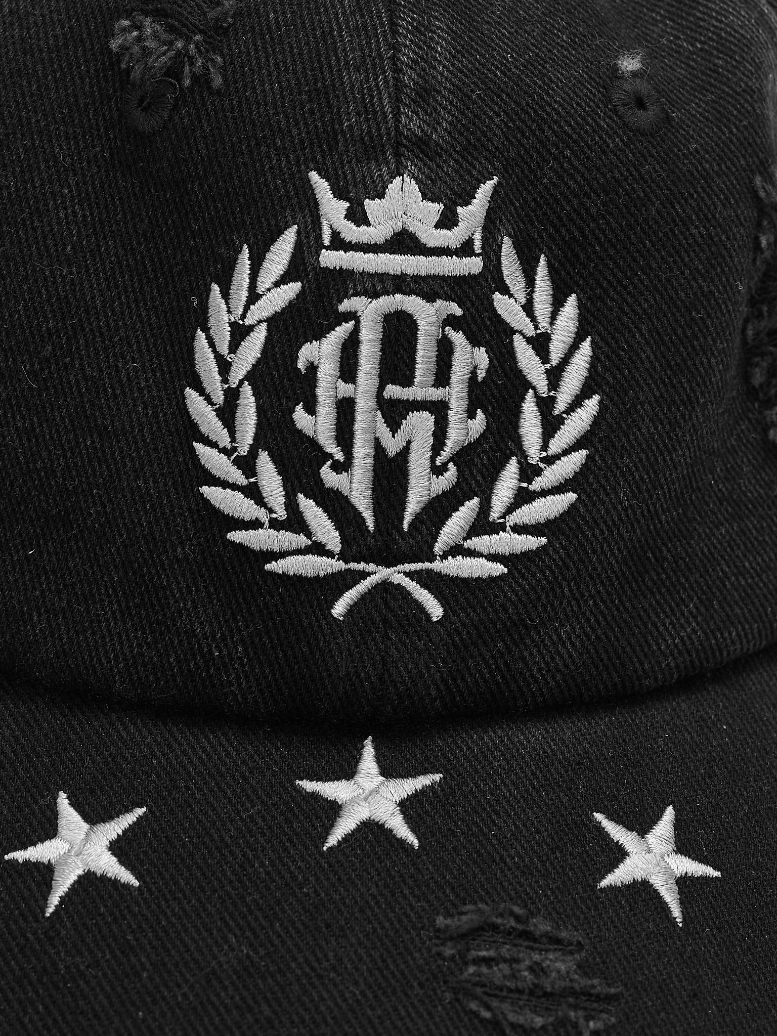  HADES DISTRESSED DENIM CAP 