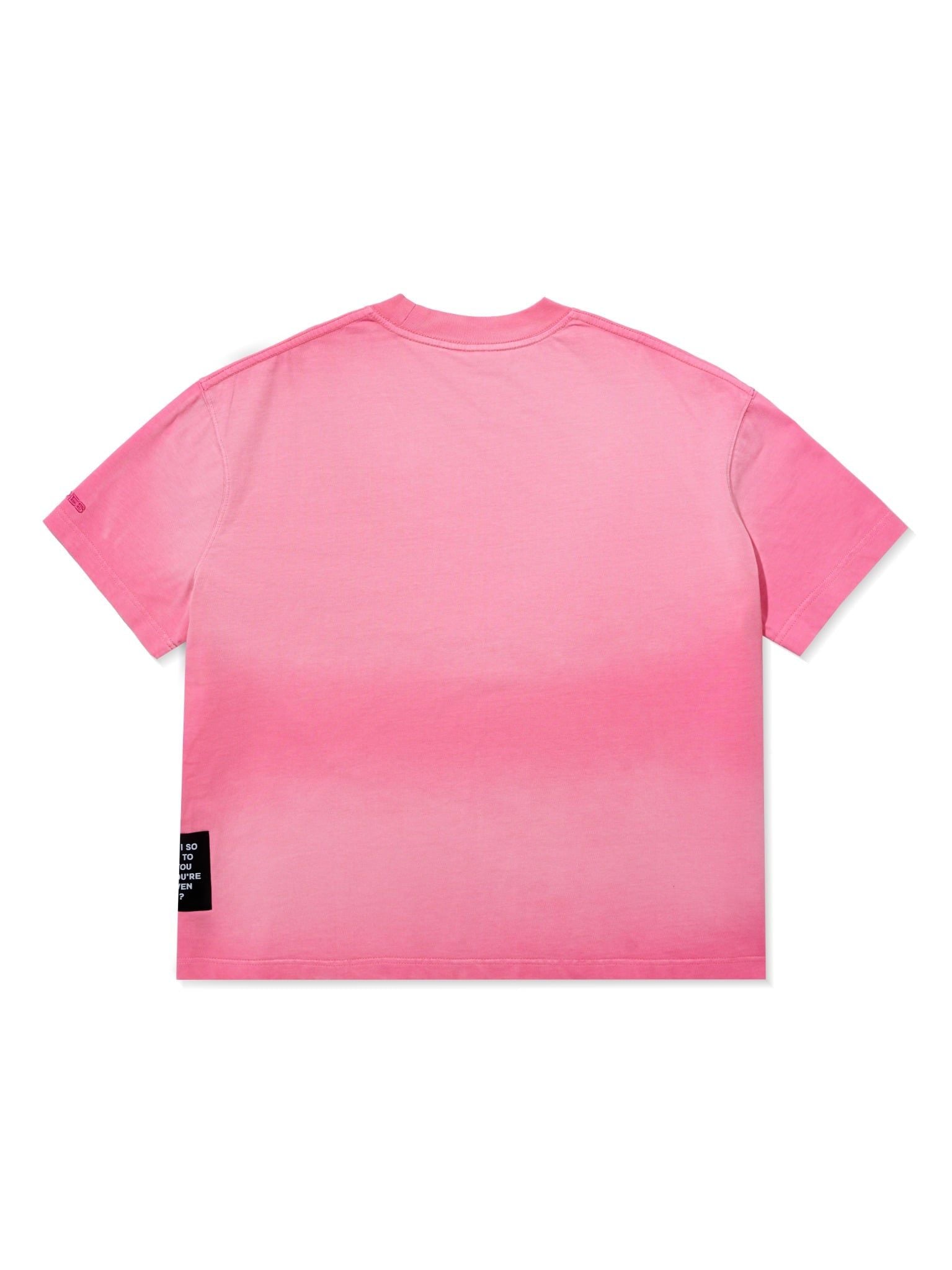  HADES NOTYOURCRUSH WASH TEE - PINK 