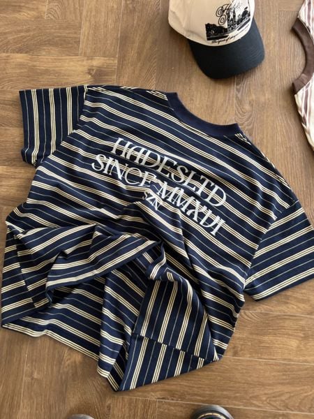  HADES TERRA STRIPE TEE - BLUE NAVY 