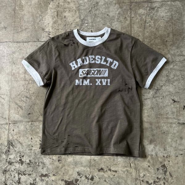 HADES CAMPUS CLASSIC TEE - MOSS GREEN 