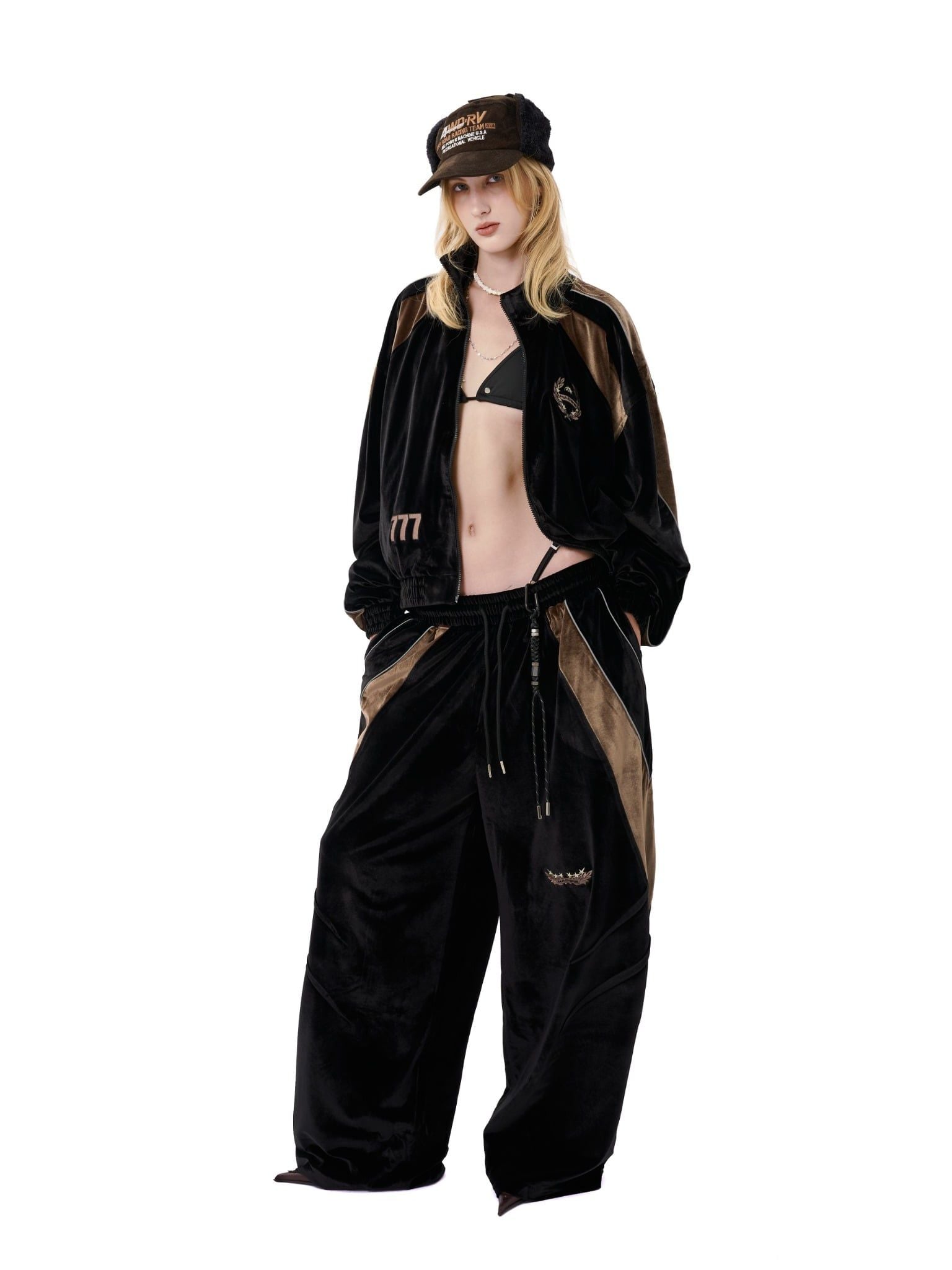  HADES REIGN VELVET PANTS 