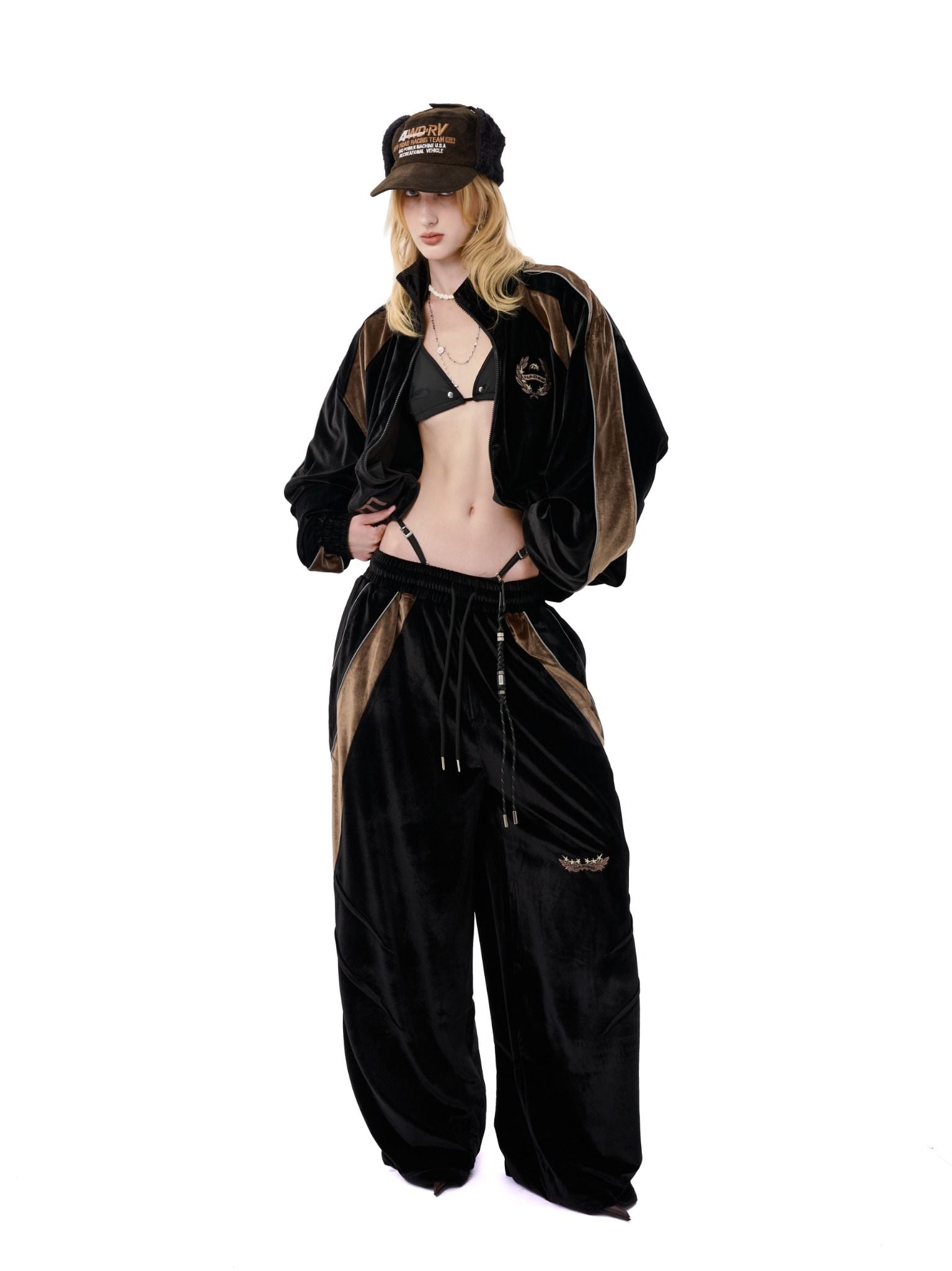  HADES REIGN VELVET PANTS 