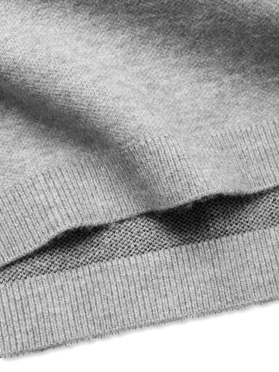  HADES STAMPED KNITTED TEE - GREY 