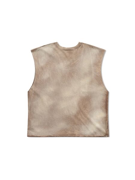  HADES STONEWASH TANK - BROWN 