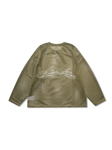  HADES LAUREL MESH LONGSLEEVE TEE - GREEN 