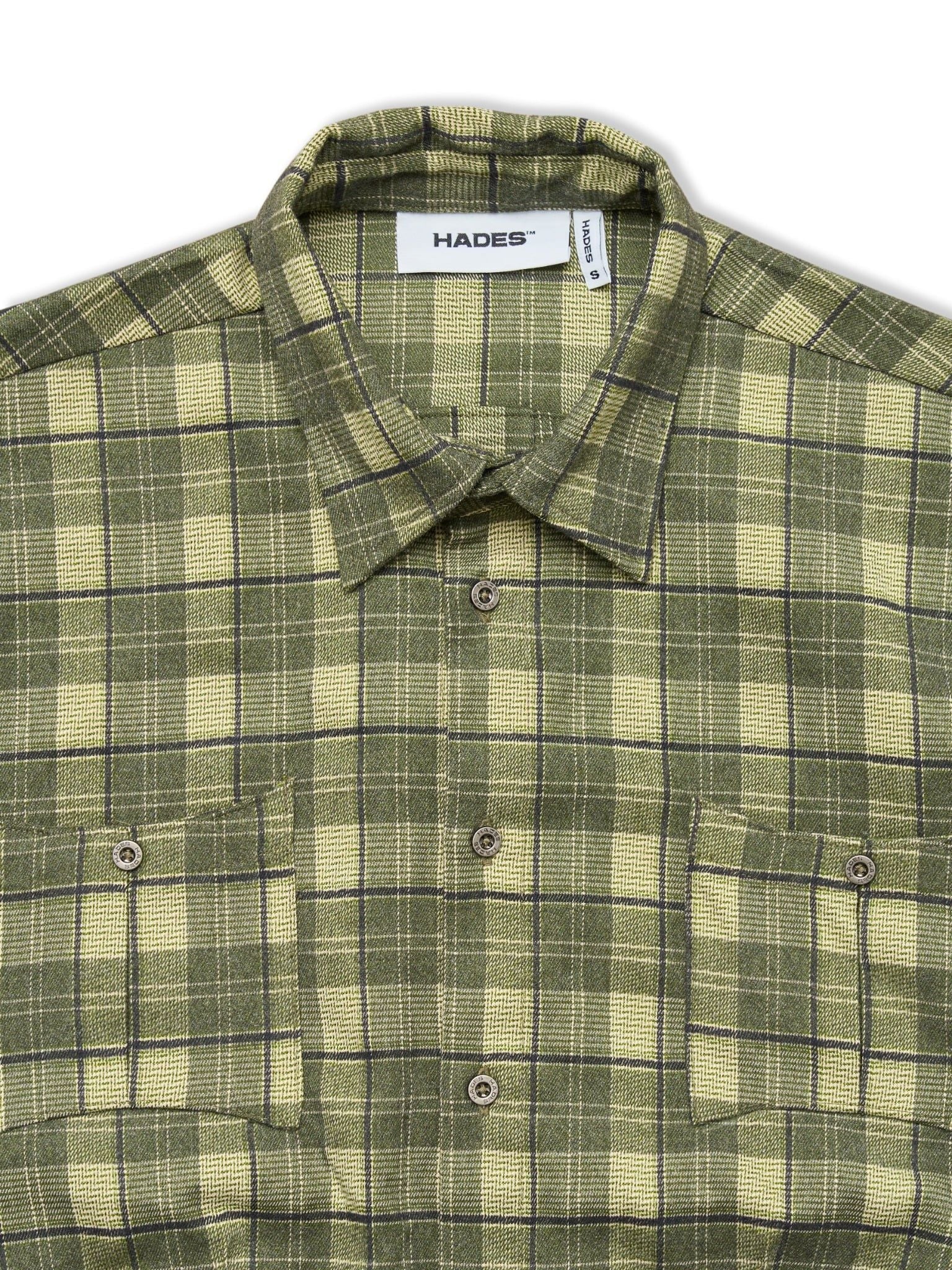  HADES GRIDLOCK FLANNEL SHIRT 