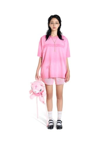  HADES NOTYOURCRUSH WASH TEE - PINK 
