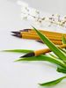 Bút lông thư pháp,vẽ tranh màu nước,vẽ tranh thủy mặc thanh trúc lông cừu cán vàng lông đen