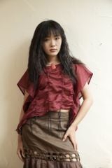 Áo con mực - Đỏ đô - F