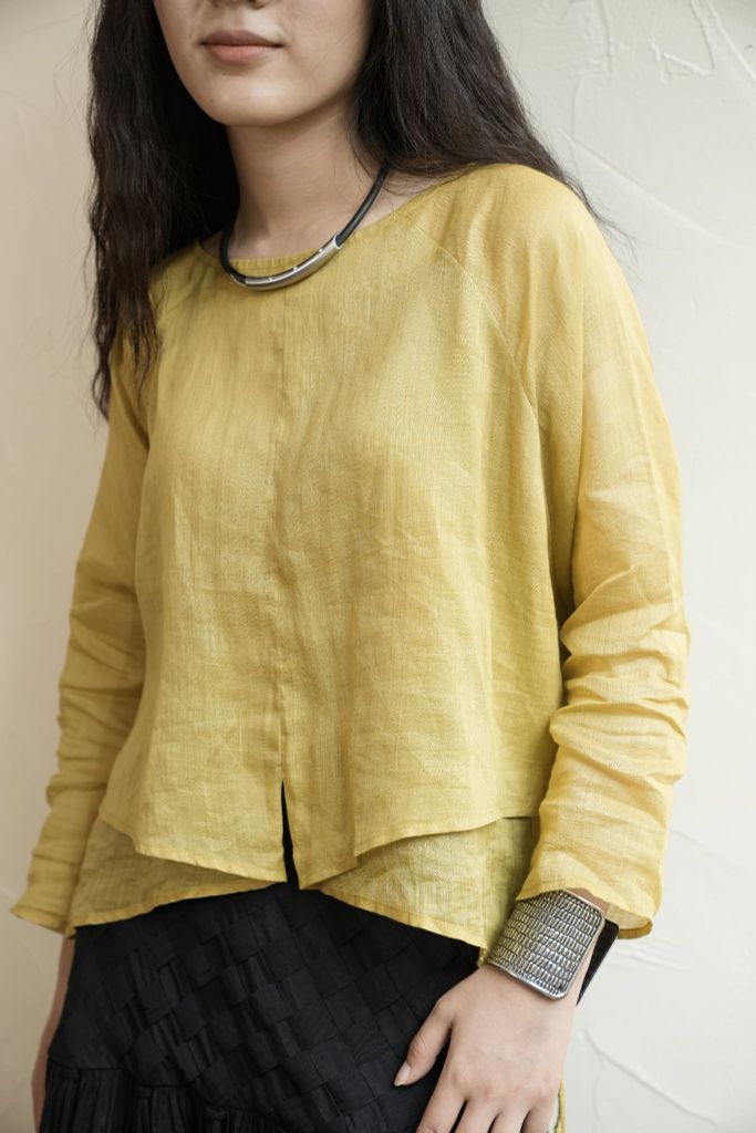 Áo chuồn chuồn - Vàng - F