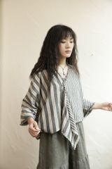 Kimono TETUA - Kẻ ghi - F