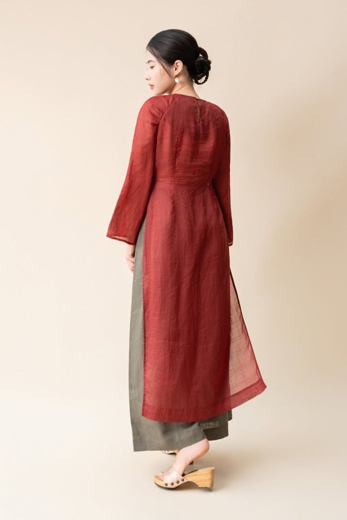 Áo dài con mực