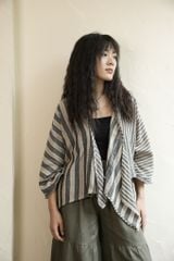 Kimono TETUA - Kẻ ghi - F