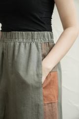Quần đan lưới gấu - Rêu - F