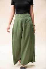 Quần túi đan nia - Xanh lá
