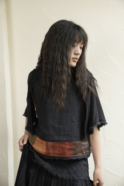 Áo cánh tiên can gấu - Chàm - F