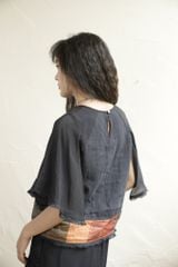 Áo cánh tiên can gấu - Chàm - F