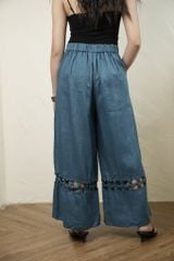 Quần đan nia - Xanh cổ vịt - F