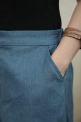 Quần đan nia - Xanh cổ vịt - F